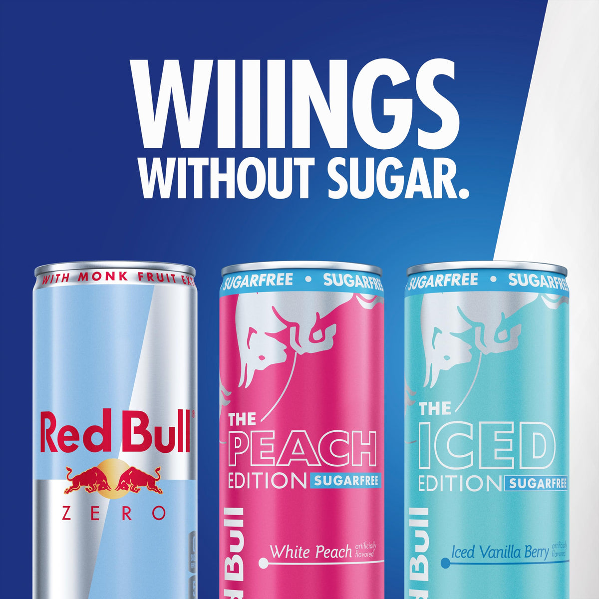 Recyclable aluminum Red Bull can for eco-conscious fans.