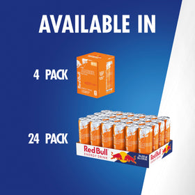 Red Bull Amber Edition vitamin B complex emphasis for daily vitality.