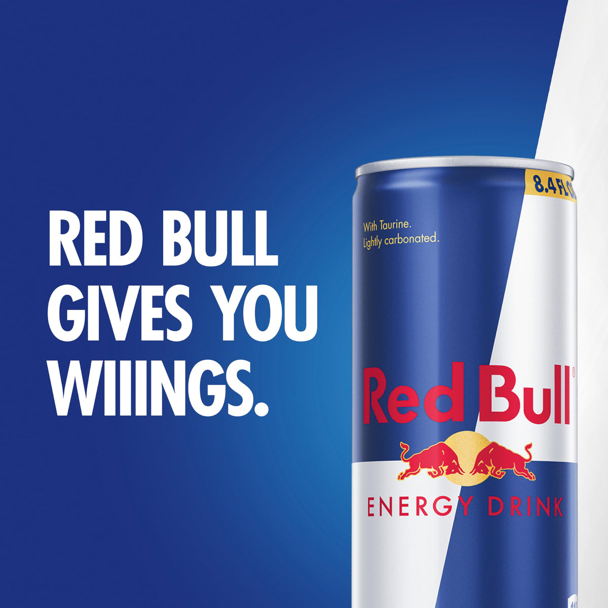 Athlete in action with Red Bull for performance and focus