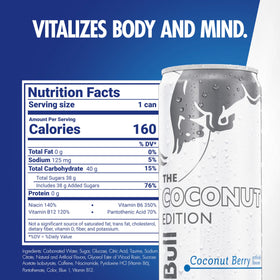 Red Bull Coconut Edition Coconut Berry 24-pack for on-the-go energy