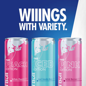 Red Bull energy drink on the go supports busy lifestyle moments.