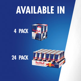 Red Bull gaming and study setup with can boosts focus