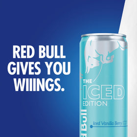 Red Bull Iced Vanilla Berry travel-ready energy companion