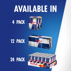 Caffeine, taurine, and B vitamins blend in Red Bull