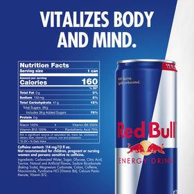 Red Bull original formula can ready for on-the-go focus