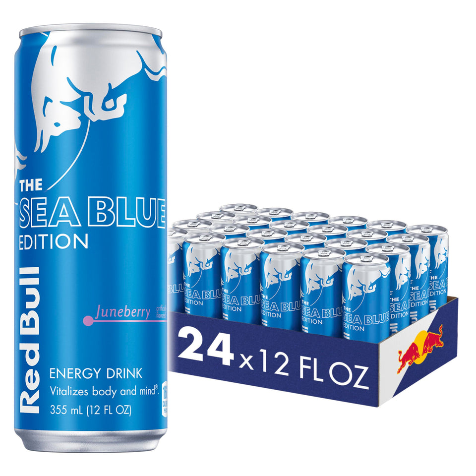 Red Bull Sea Blue Edition can offering a refreshing energy boost.