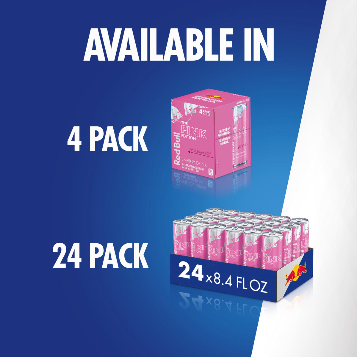 Red Bull Wild Berries Pink Edition berry splash design evokes refreshing mood