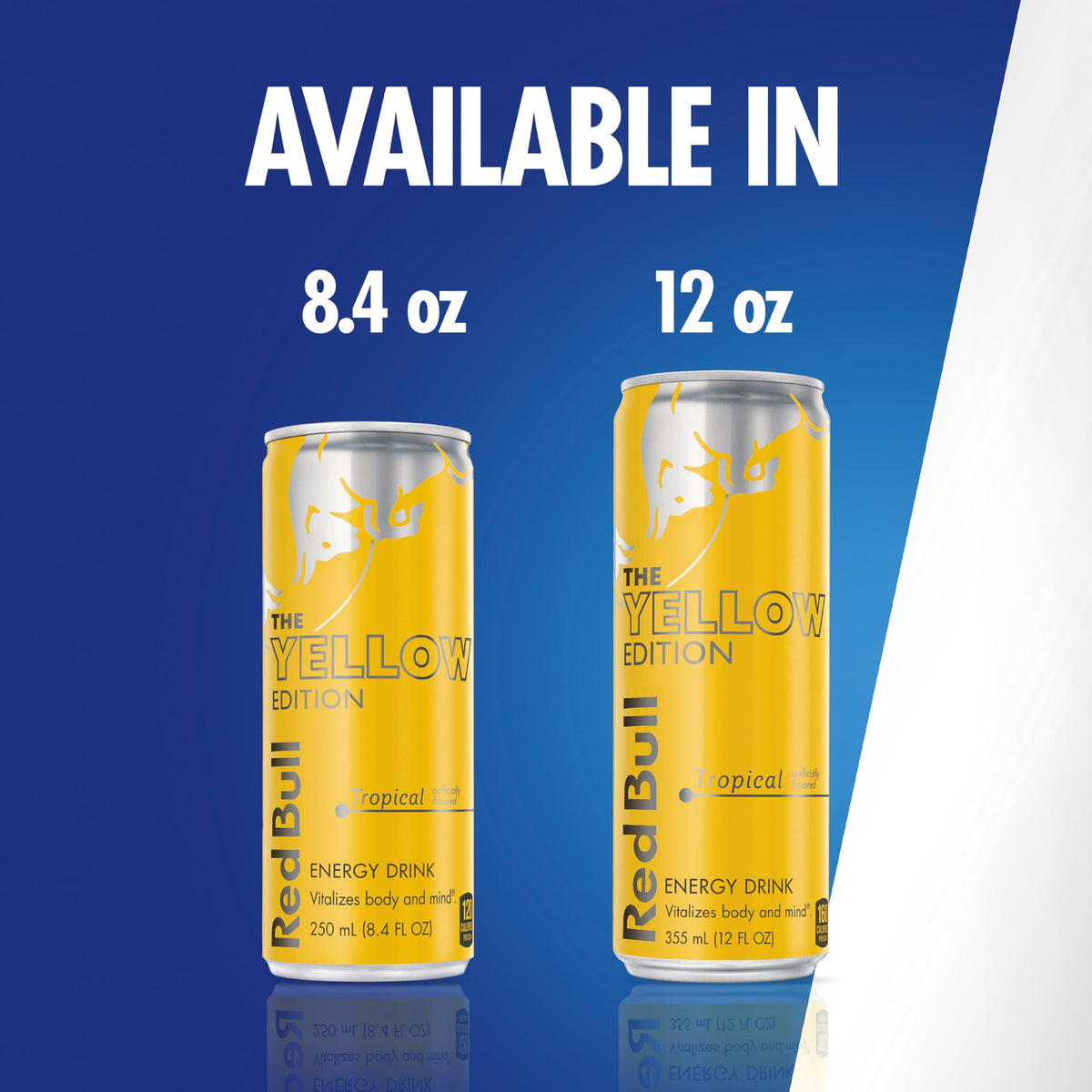 Red Bull Yellow Edition Tropical in gym bag for workouts