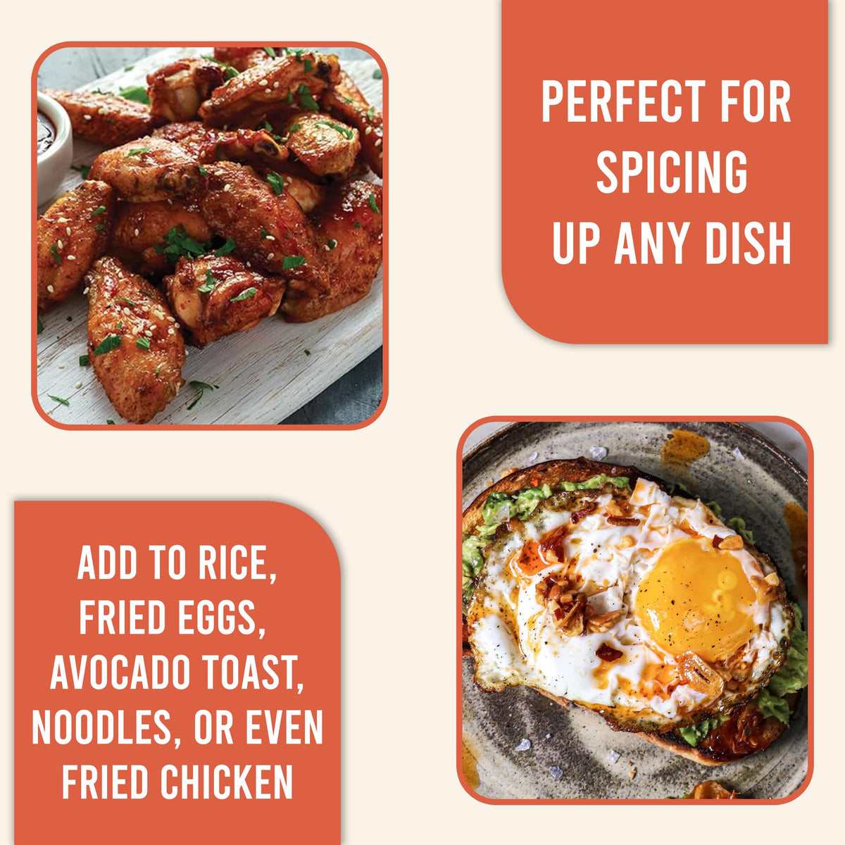 Red Clay Chili Crisp shallots Fresno mix adds vibrant heat and color