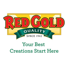 Red Gold ketchup on burgers and hot dogs for tasty toppings.