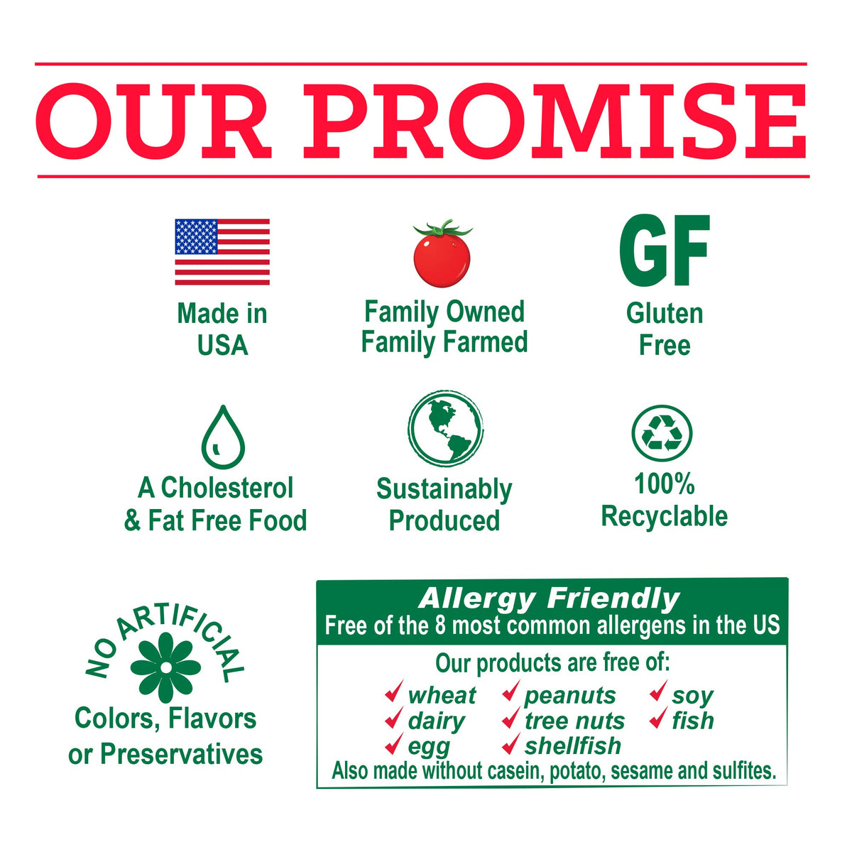 Red Gold Ketchup label shows kosher, vegan, and gluten-free certification.
