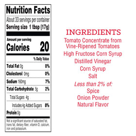 Red Gold Ketchup sustainability emphasis on family farms and freshness.