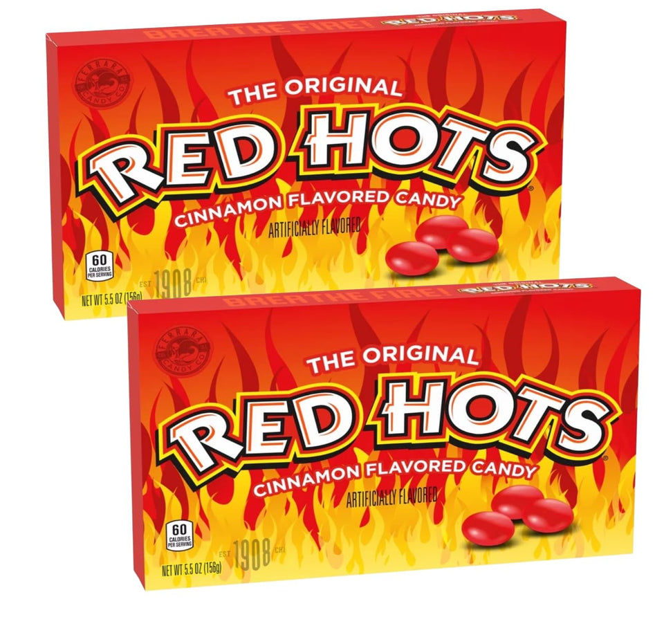 Red Hot Cinnamon Hard Candy Pack on the go, bold flavor.