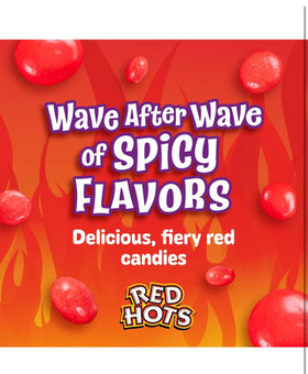 Red Hot Cinnamon Hard Candy on a dessert table with pairing ideas.