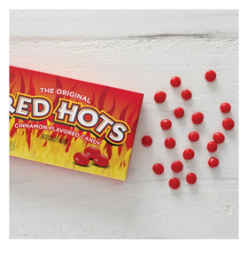 Individually wrapped Red Hot Cinnamon Hard Candy for fresh on-the-go snacking.