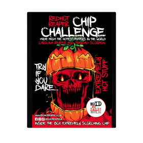 Red Hot Reaper chip hero image, extreme heat for daredevils and spice lovers