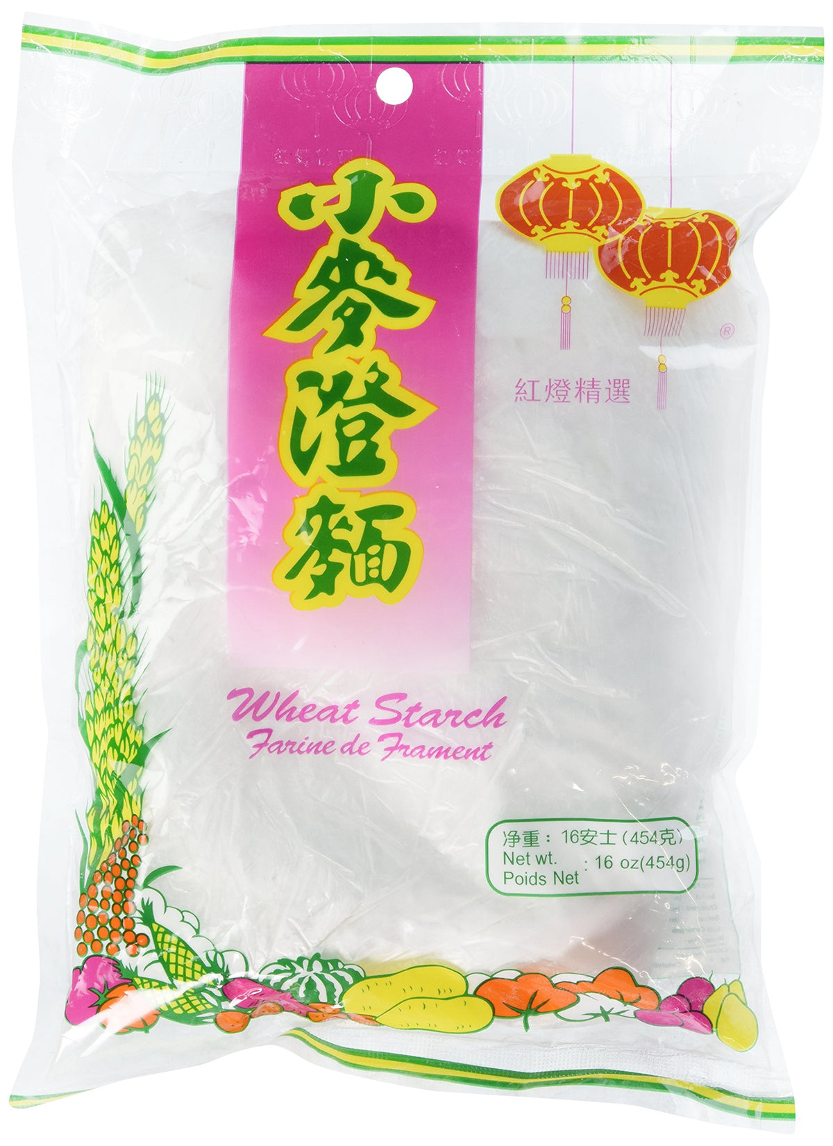Red Lantern Wheat Starch 2x1lb bags – fine powder ideal for smooth sauces and gravies.