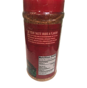 Red Robin Original Seasoning bottle label showing restaurant-inspired flavor
