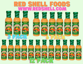 Red Shell Miso Dressing ingredients panel highlighting natural flavors.