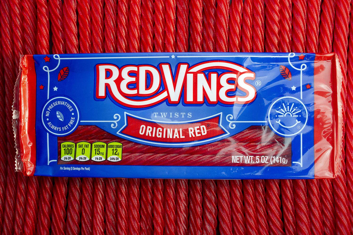 Movie night Red Vines twists provide a quick, shareable snack option.