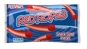 Red Vines Red Ropes 14oz bag shows vibrant red color, ideal for sharing