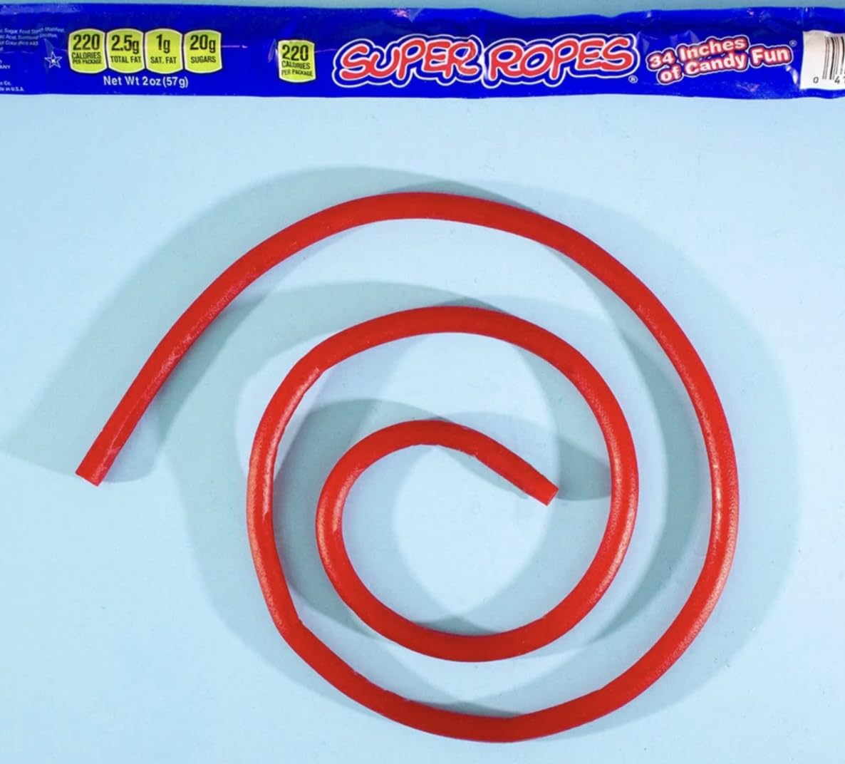 Red Vines Super Ropes 15-pack, individually wrapped for easy stocking
