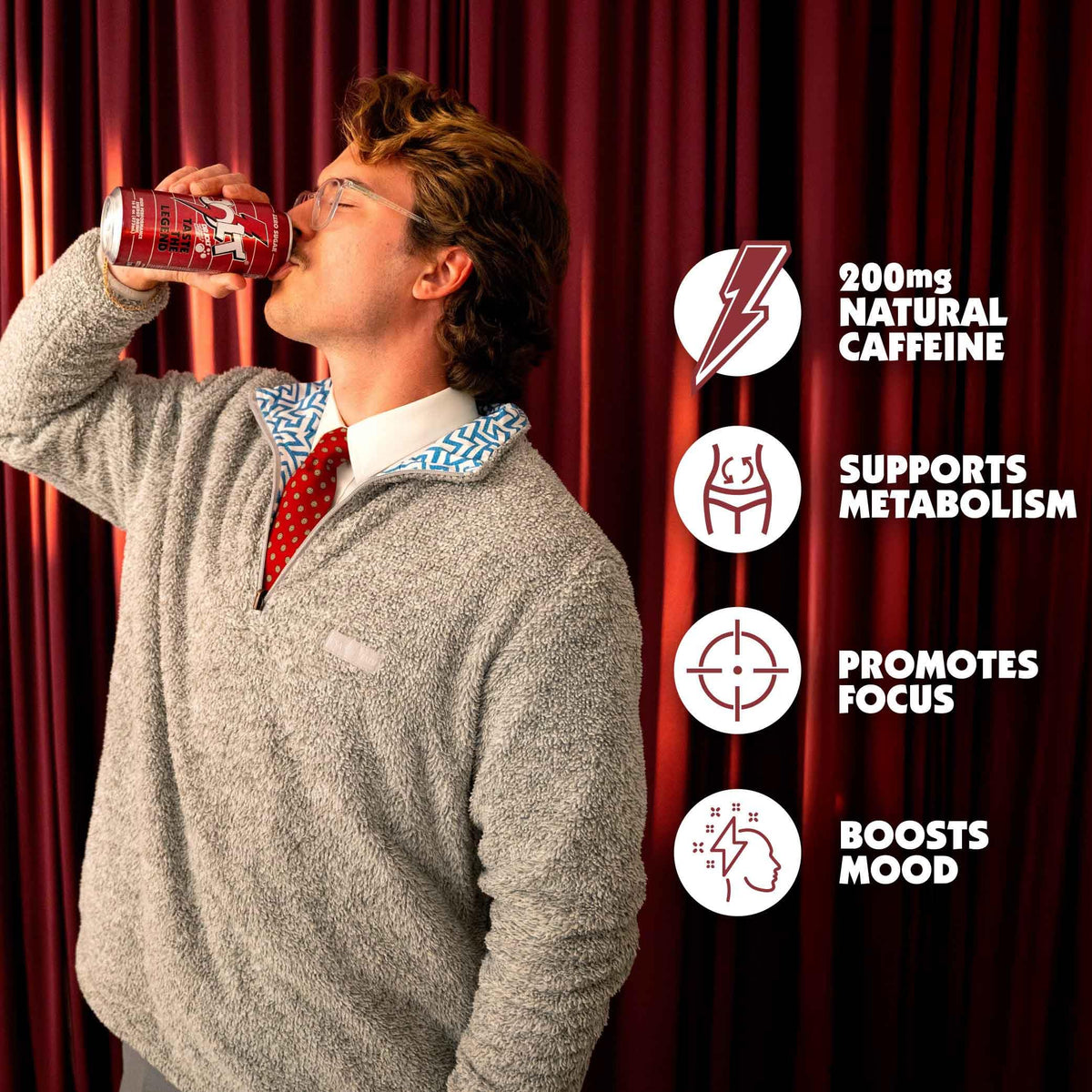 Redcon1 Dr Jolt packaging on display communicates premium formula.