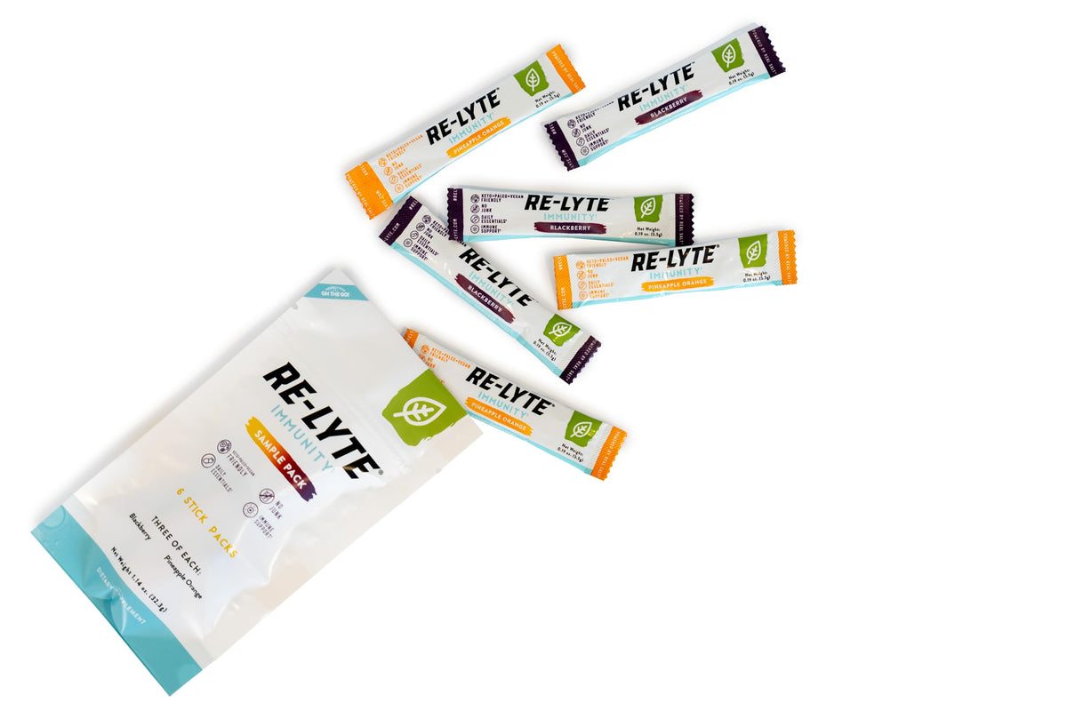 Redmond Immunity stick pineapple orange front, convenient daily dose for immune support.