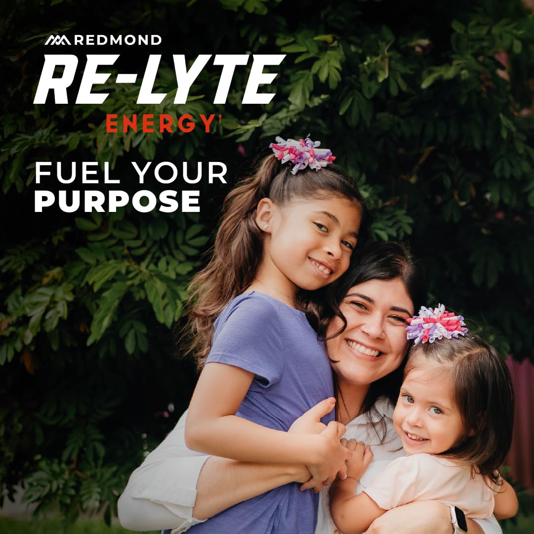Redmond Re-Lyte Energy ingredients include electrolytes and green tea extract.