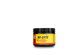 Redmond Re-Lyte Energy Raspberry Mango jar with scoop for daily hydration support.