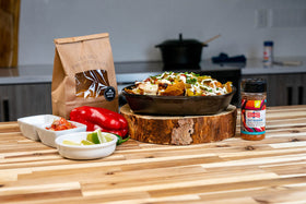 Dip or salsa enhanced by Real Salt seasoning for depth