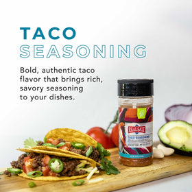 Closeup of Redmond Real Salt blend highlighting mineral-rich ingredients