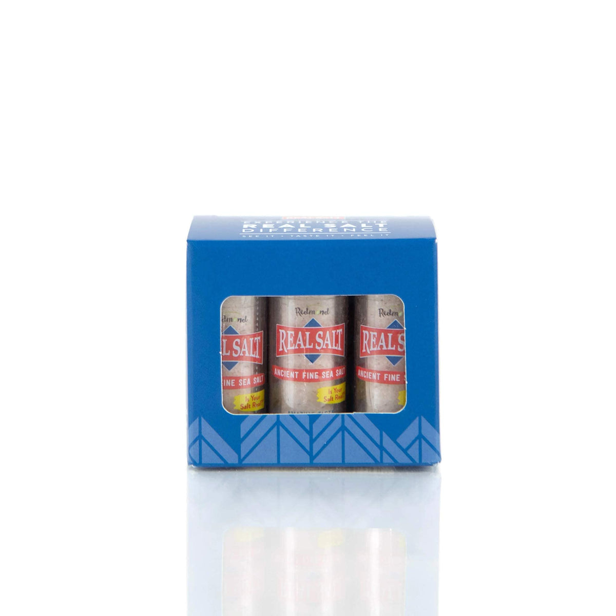 Redmond Real Sea Salt pocket shaker for on-the-go seasoning with fine grains