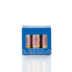 Redmond Real Sea Salt pocket shaker for on-the-go seasoning with fine grains
