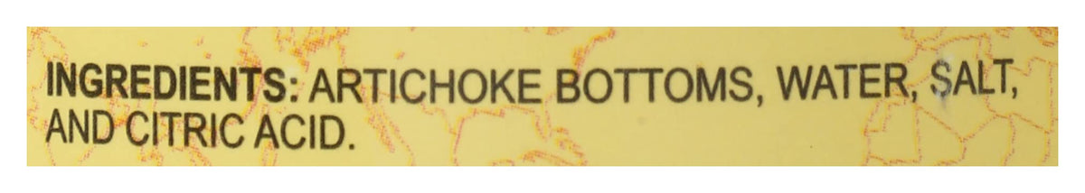 Reese Artichoke Bottoms Kosher certified and Non-GMO, with fiber-friendly texture.