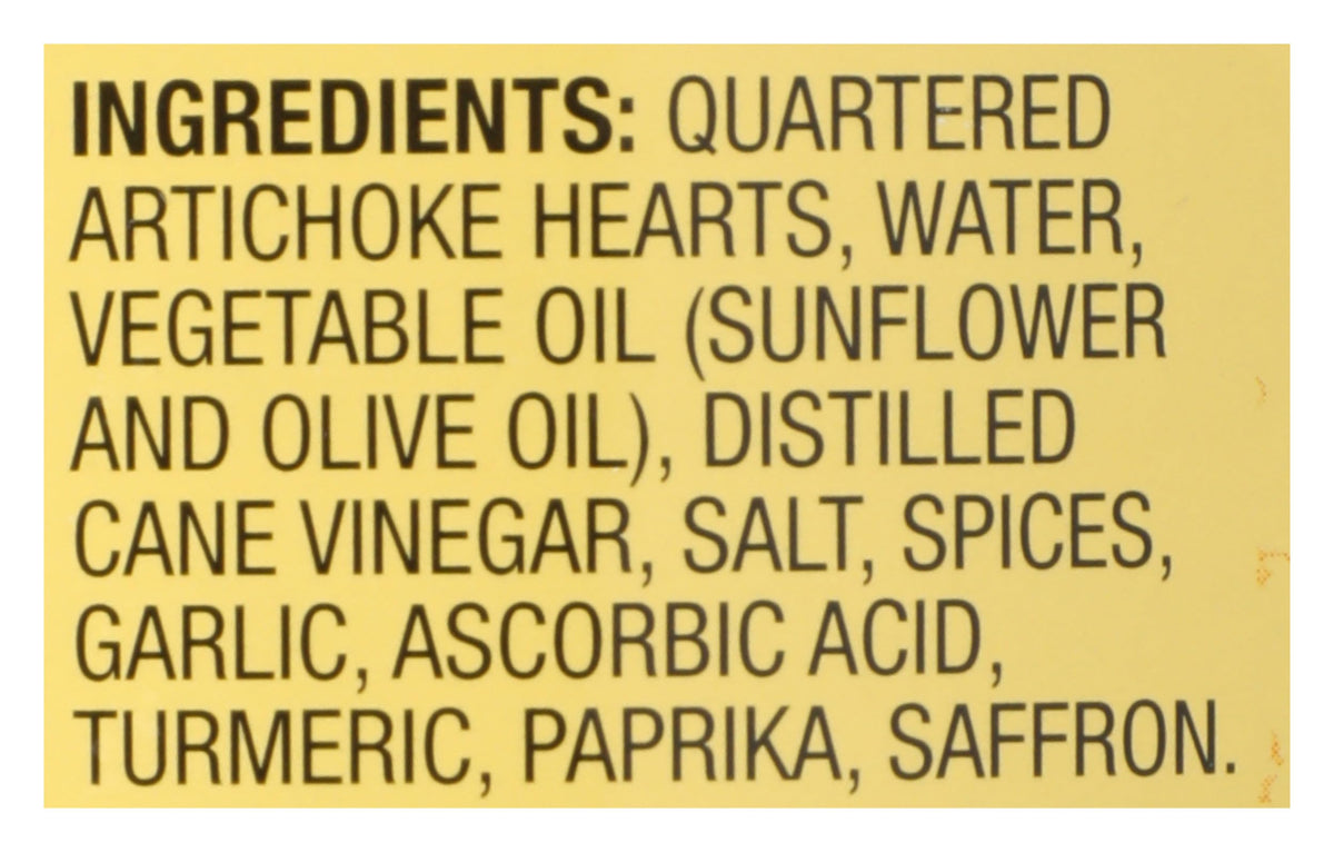 Reese artichoke hearts with Italian-inspired flavor profile