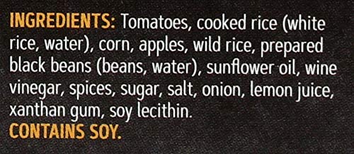 Graphic highlighting fiber and protein content in Reese Harvest Bowl.