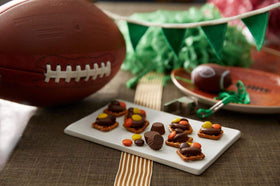 Crisp candy coating complements the creamy peanut center.