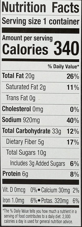 Eight-pack of Reese Ready-to-Eat Meals in their packaging.