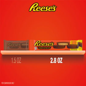 Reese's bulk box on store shelf ready for concession use.