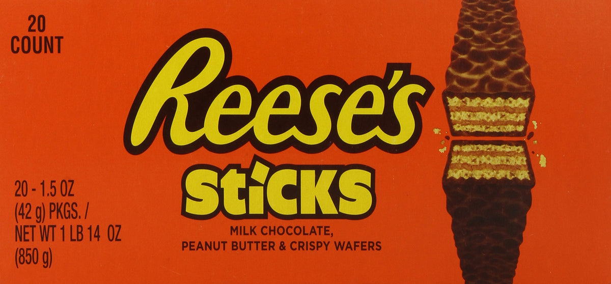 OU Kosher Certified Reese's sticks ensure quality and dietary certification.
