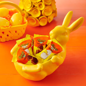 Eggs inside plastic eggs for Easter egg hunts and surprises