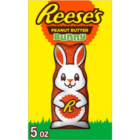 Reese's bunny box with milk chocolate peanut butter for gifting at Easter