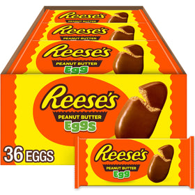 REESE'S milk chocolate peanut butter eggs bulk box ready for Easter gifting