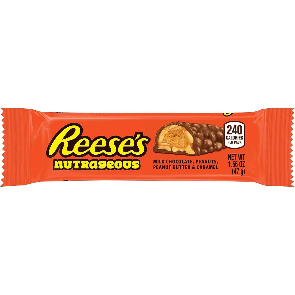 Reese's Nutrageous Bar 18-count bulk packaging for easy sharing