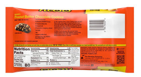 Reese's Peanut Butter Baking Chips stud brownies with creamy pockets