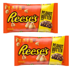 Reese's Peanut Butter Baking Chips in a two-pack, a versatile pantry staple for cookies and more