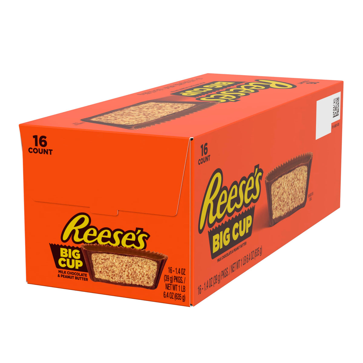 Reese's Peanut Butter Lover's Cup front view showing creamy peanut butter