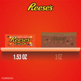 Bulk Reese's Pieces boxes ready for fundraisers or concessions.