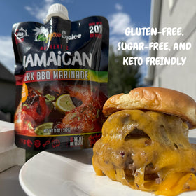 Reggae Spice vegetables searing with vibrant jerk flavor